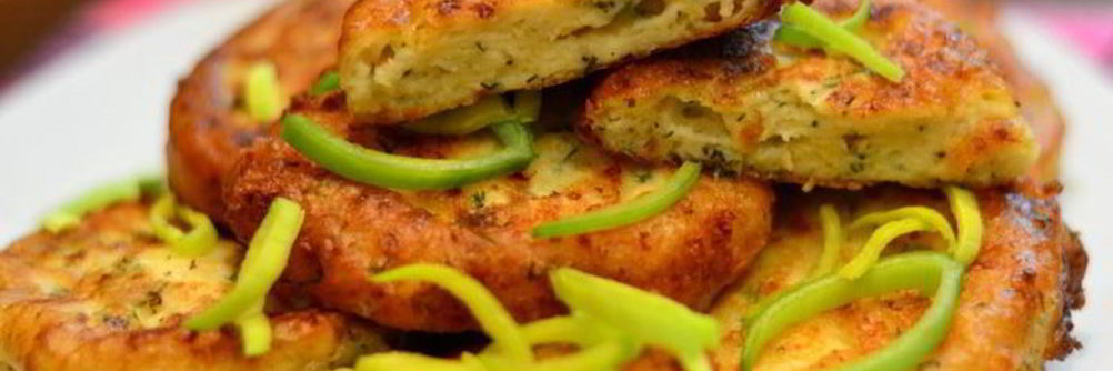 Сырные оладушки