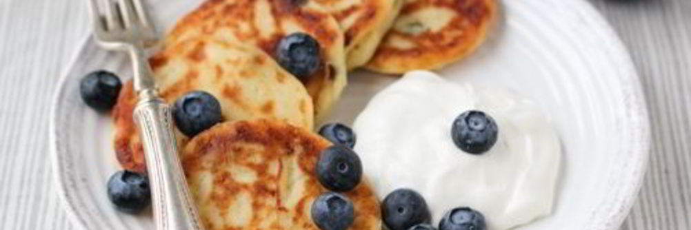 Творожные оладушки