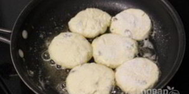 творожные оладушки