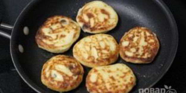 творожные оладушки