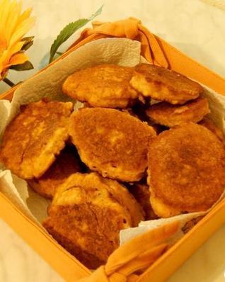 Тыквенные оладьи