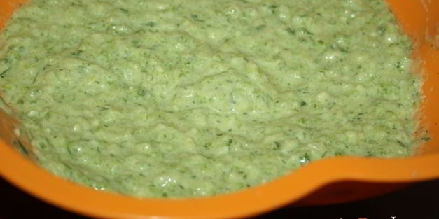 весенние кабачковые оладьи с сыром сулугуни самые любимые