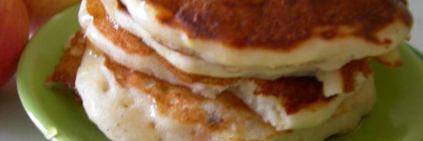 Яблочные оладушки