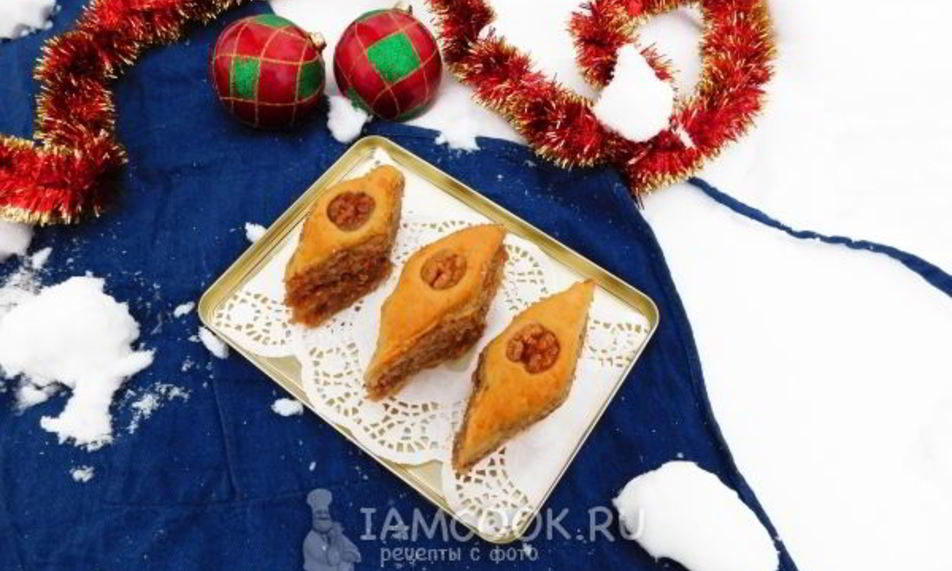 Рецепт пахлава бакинская