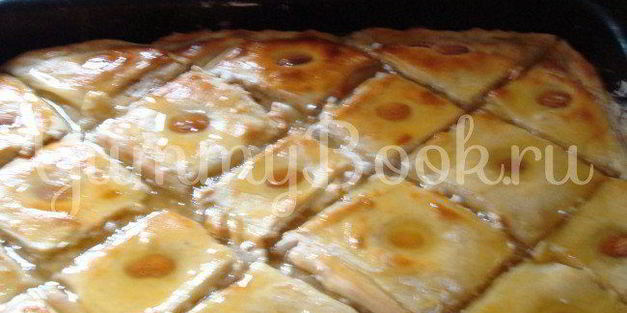 пахлава с миндалем
