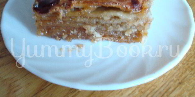 пахлава с миндалем