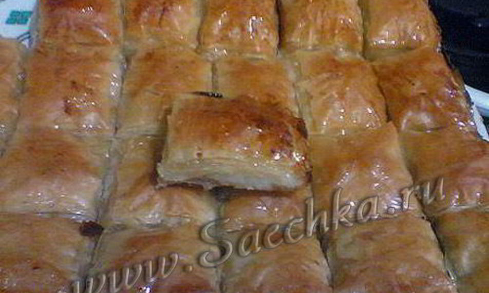Рецепт пахлава