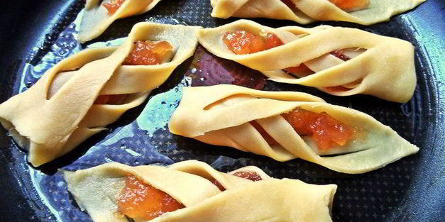 ажурное печенье на ванильном тесте