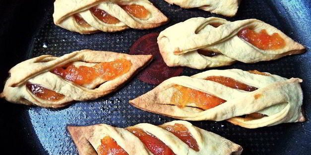 ажурное печенье на ванильном тесте