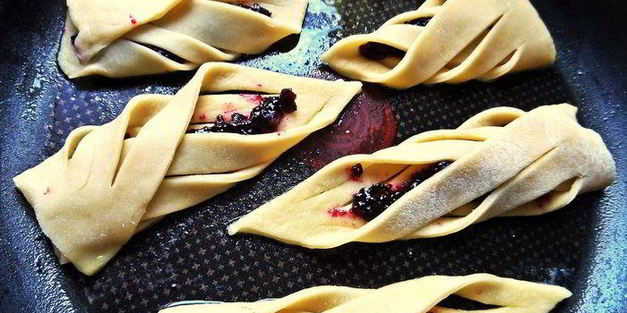 ажурное печенье на ванильном тесте