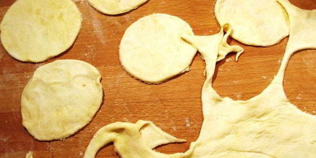 бабулино творожное печенье