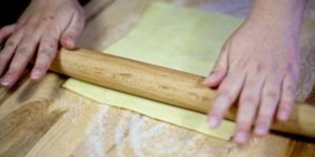 берлинское печенье из слоеного теста