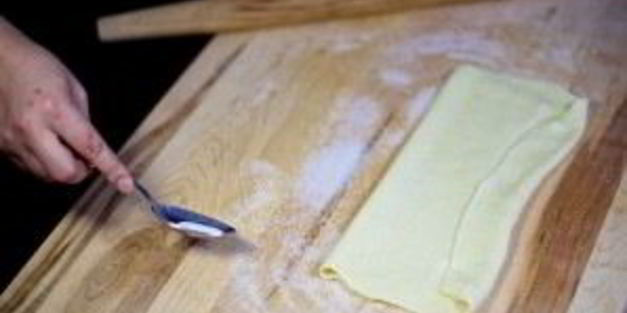 берлинское печенье из слоеного теста