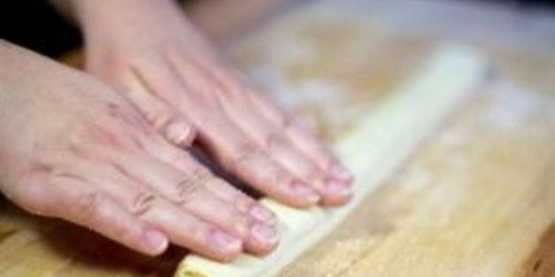 берлинское печенье из слоеного теста