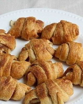 Быстрые рогалики за 15 минут