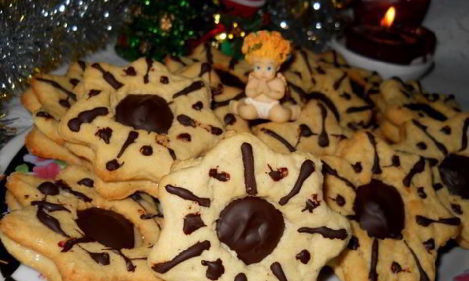 Рецепт имбирно-медовое печенье рождественская звезда