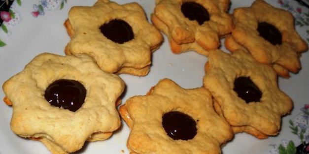 имбирно-медовое печенье рождественская звезда