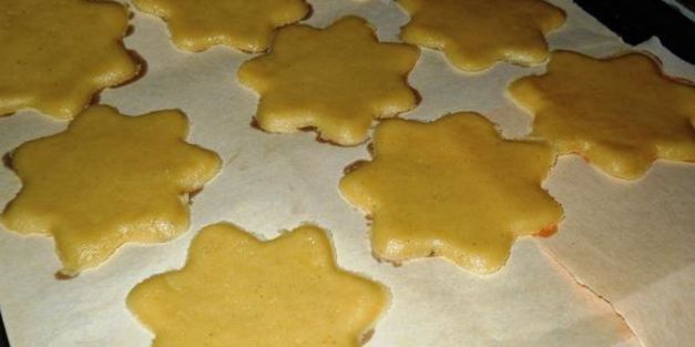 имбирно-медовое печенье рождественская звезда