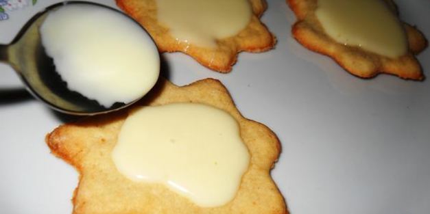 имбирно-медовое печенье рождественская звезда