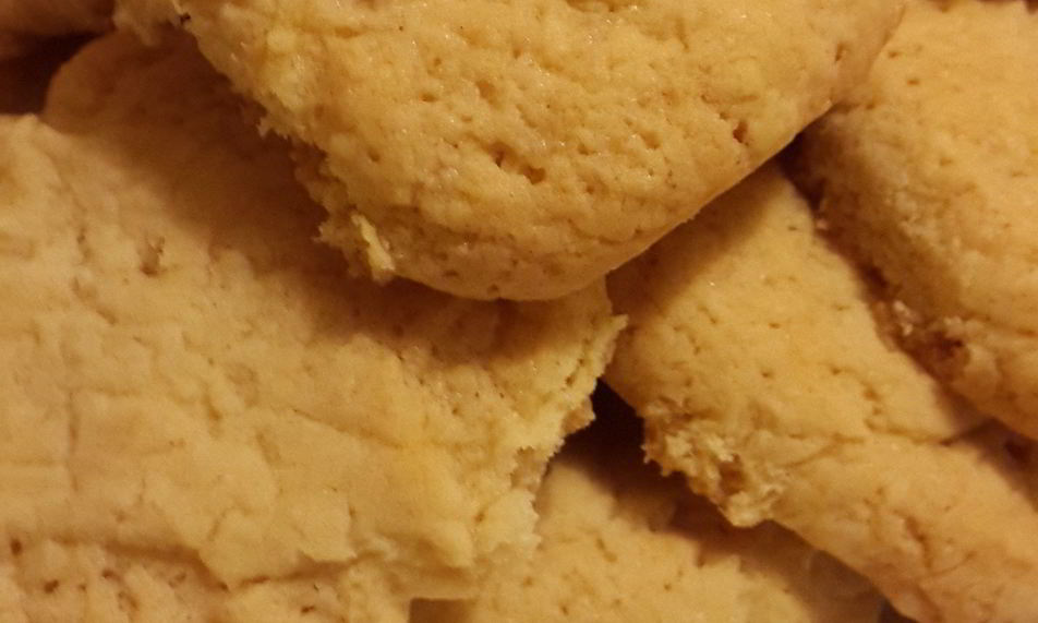 Рецепт имбирное печенье с миндальной пудрой