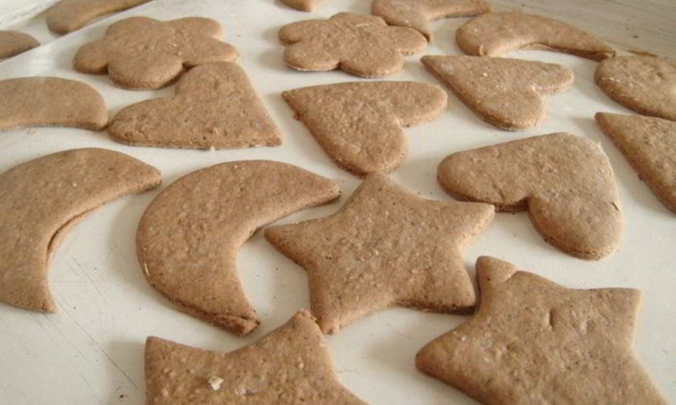 Рецепт имбирное печенье с темной мукой