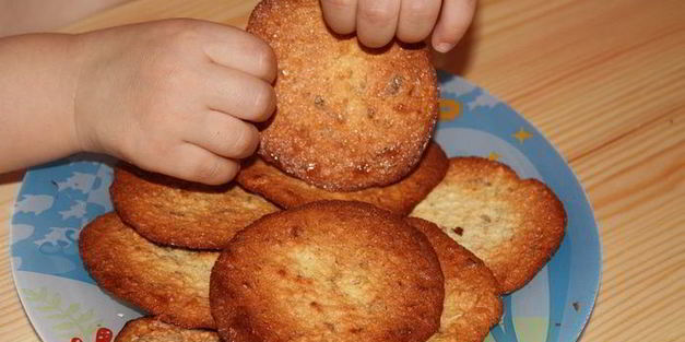 хрустящее орехово-овсяное печенье