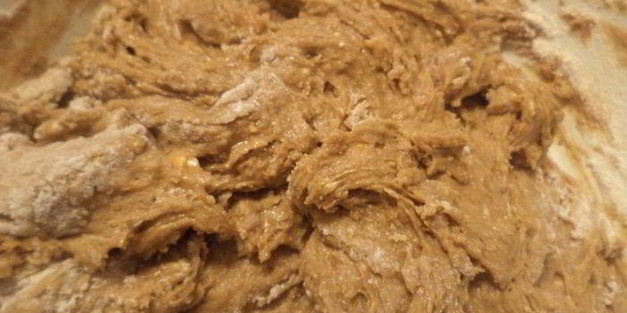 кофейно-ореховое печенье