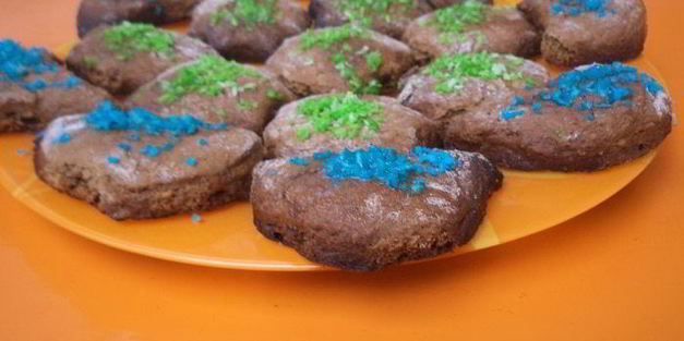 кофейно-ореховое печенье