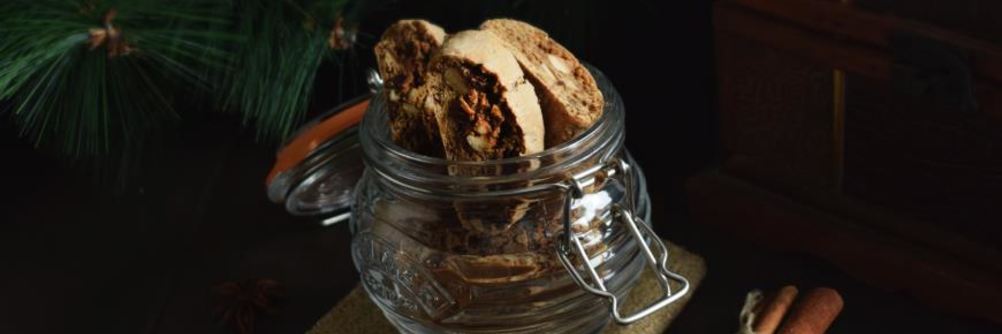 Кофейные бискотти с шоколадом