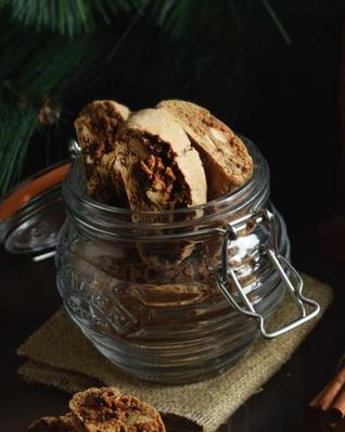 Кофейные бискотти с шоколадом