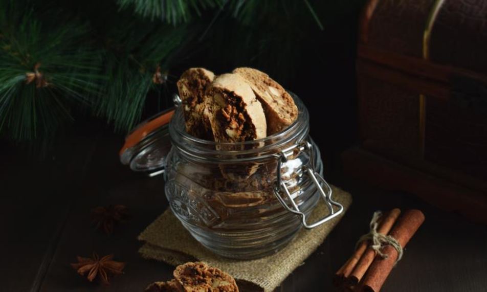 Рецепт кофейные бискотти с шоколадом