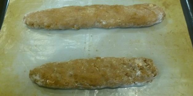 кофейные бискотти с шоколадом