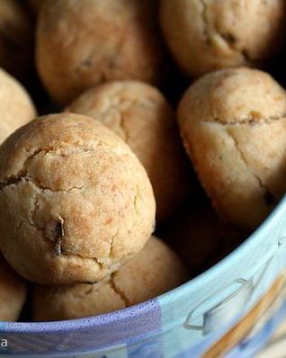 Кокосовое печенье с лавандой