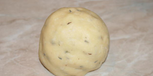 кокосовое печенье с лавандой