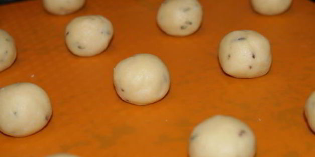 кокосовое печенье с лавандой