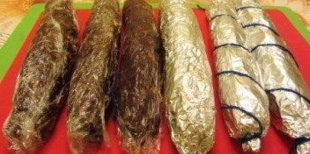 колбаска из печенья и сгущенки
