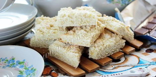 лимонное печенье