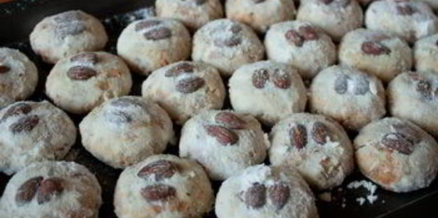 мексиканское свадебное печенье