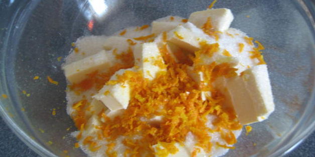 миндально-апельсиновое печенье