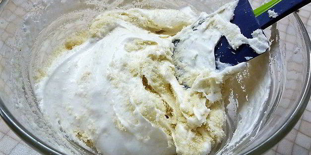 миндальные печенья на меренге