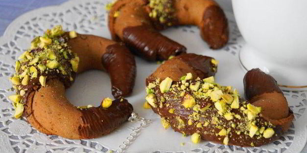 миндальные рогалики изумрудики