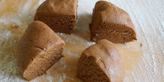 миндальные рогалики изумрудики