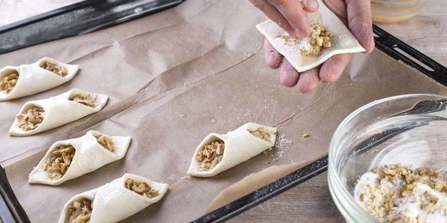 ореховые рогалики