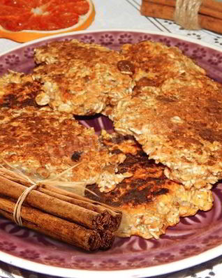 Овсяное печенье на сковороде