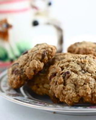 Овсяное печенье с грецкими орехами