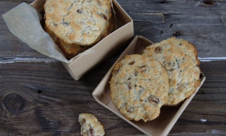 Рецепт овсяное печенье с изюмом