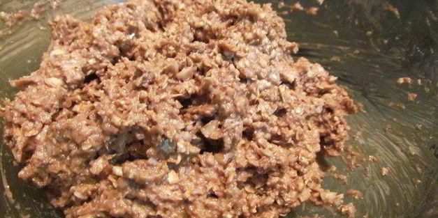 овсяное печенье с шоколадом и кокосом