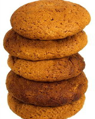 Овсяное печенье со сливочным маслом и ванилью