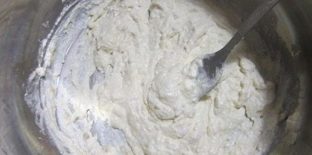 овсяное творожное печенье с бананом