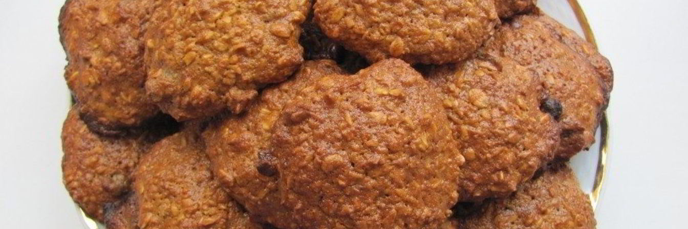 Овсяные печенья на кефире